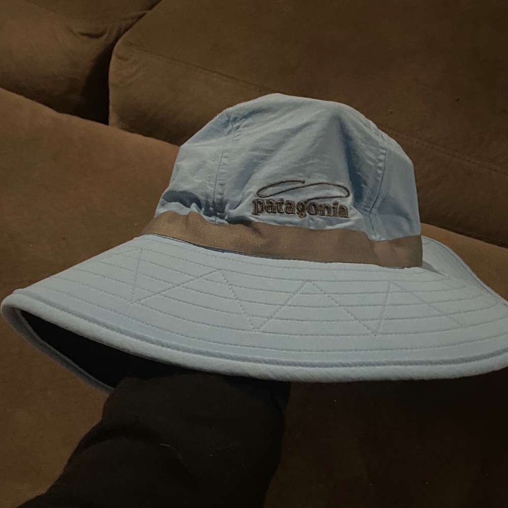 Patagonia Sky Blue Wide Brim Hat